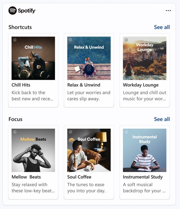 Windows 11 Build 22000.160 Spotify