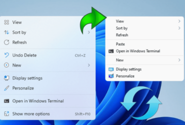 Restaurar el Menú contextual de Windows 10 en Windows 11