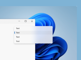 Efecto de desenfoque en Windows 11