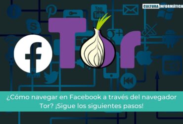 Facebook a través del navegador Tor