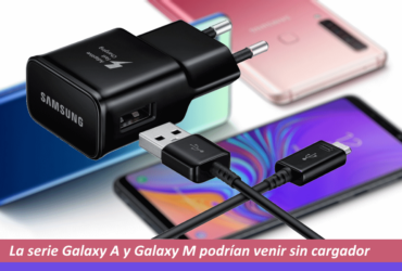 Los teléfonos Samsung podrían venir sin cargador