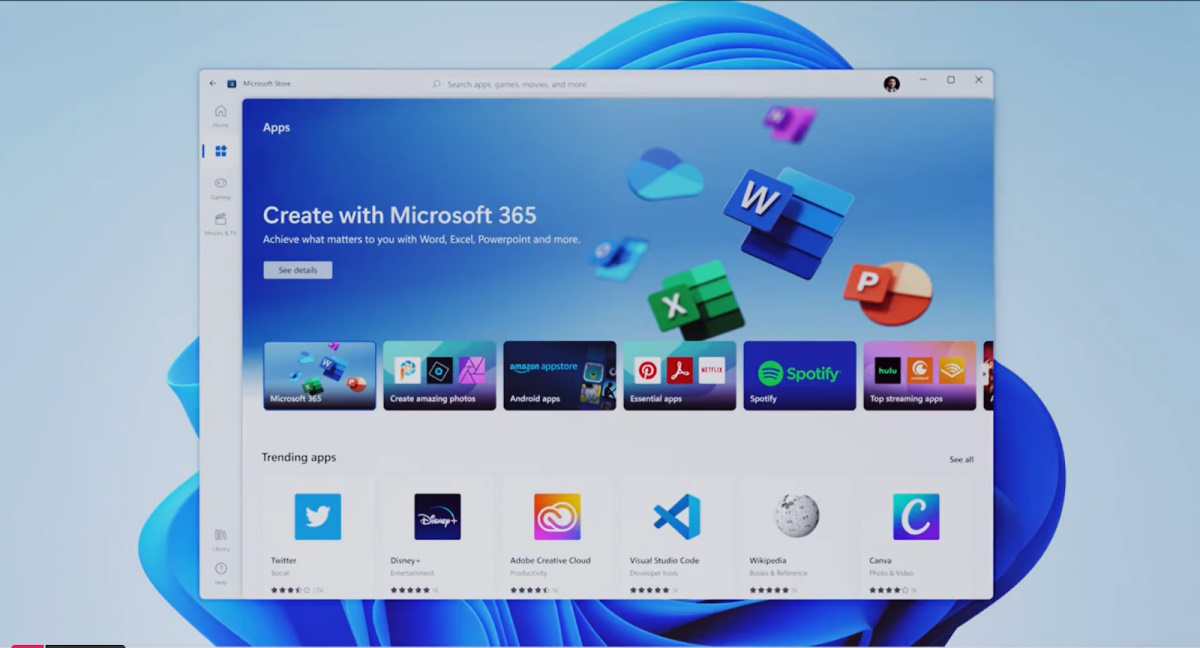 Microsoft podría lanzar su propia tienda de aplicaciones