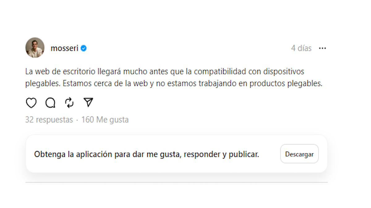 La versión web de Threads llegará muy pronto