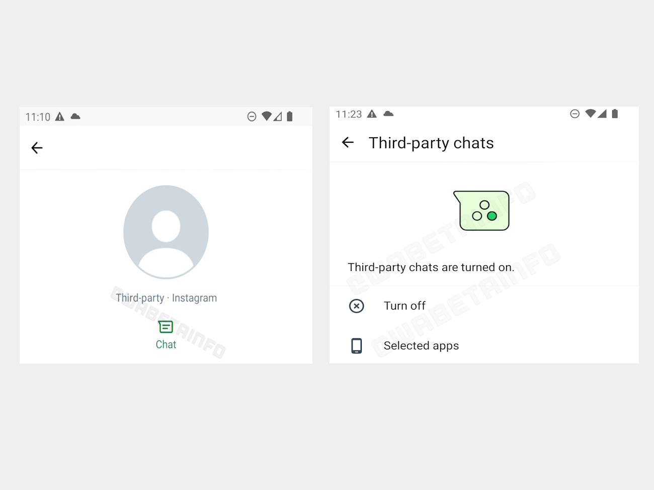 Así es como WhatsApp implementará los chat de terceros