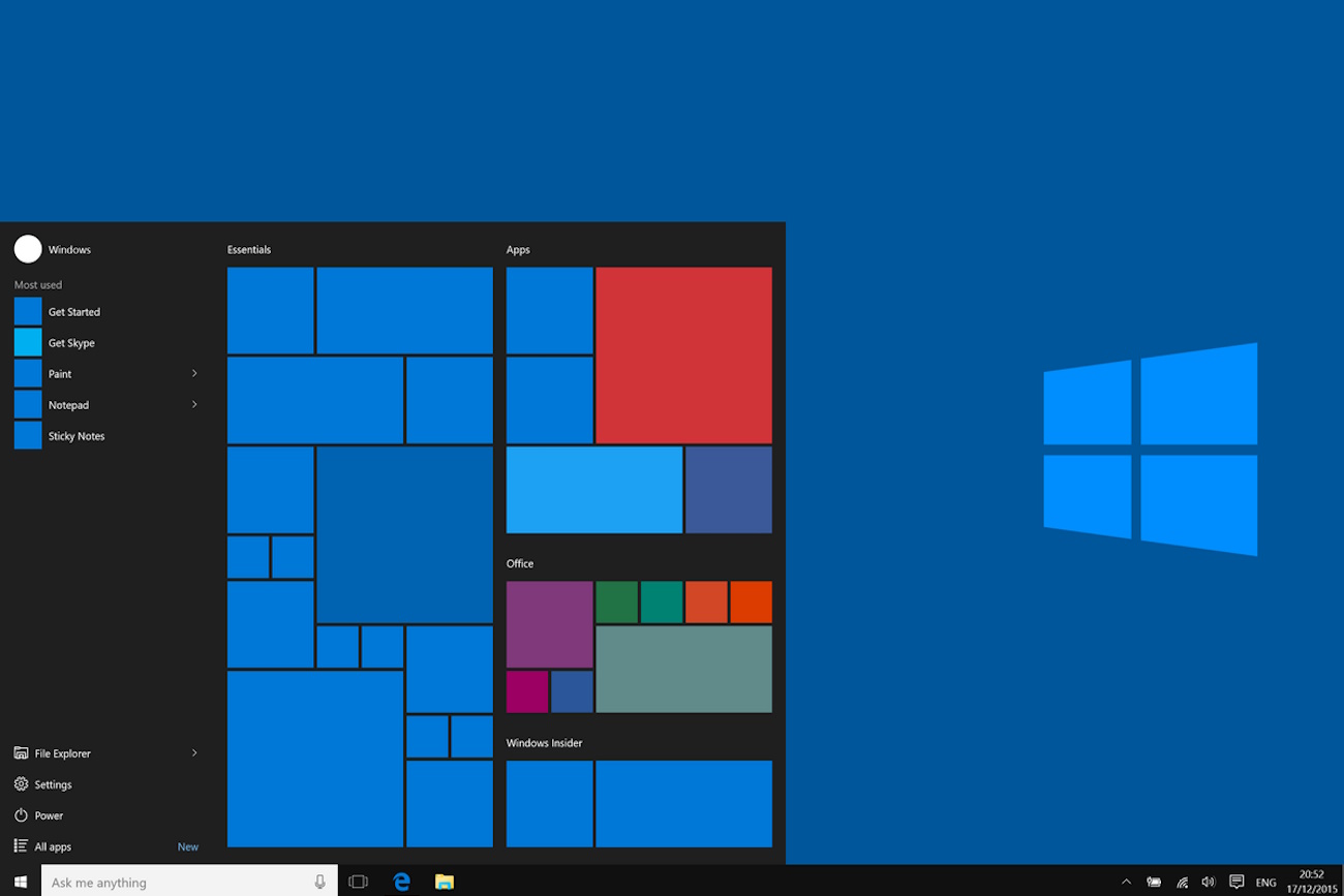 Historia de Windows 10