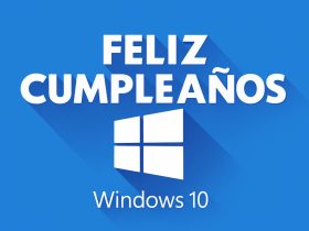 Cumpleaños de Windows 10